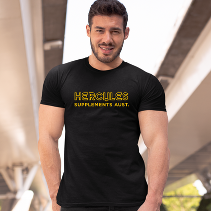 Hercules Signature Black T-Shirt