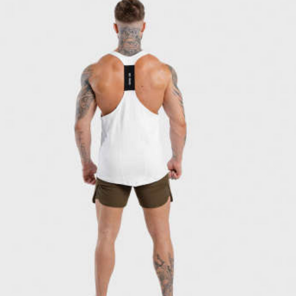 Hercules Signature White Singlet