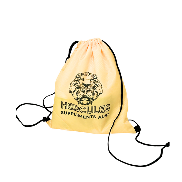 Hercules Signature Drawstring Bag