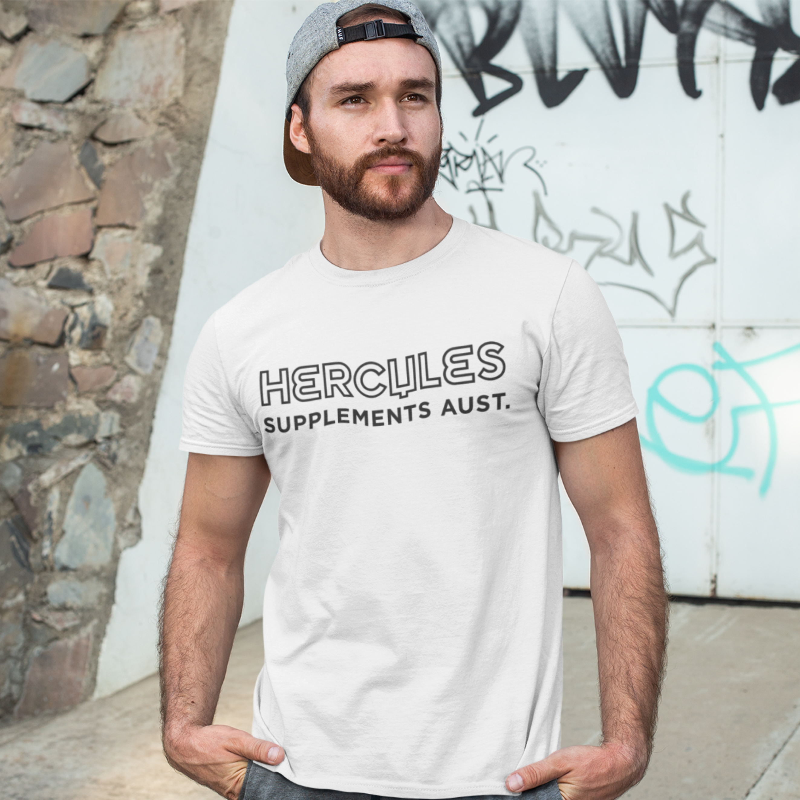 Hercules Signature White T-Shirt