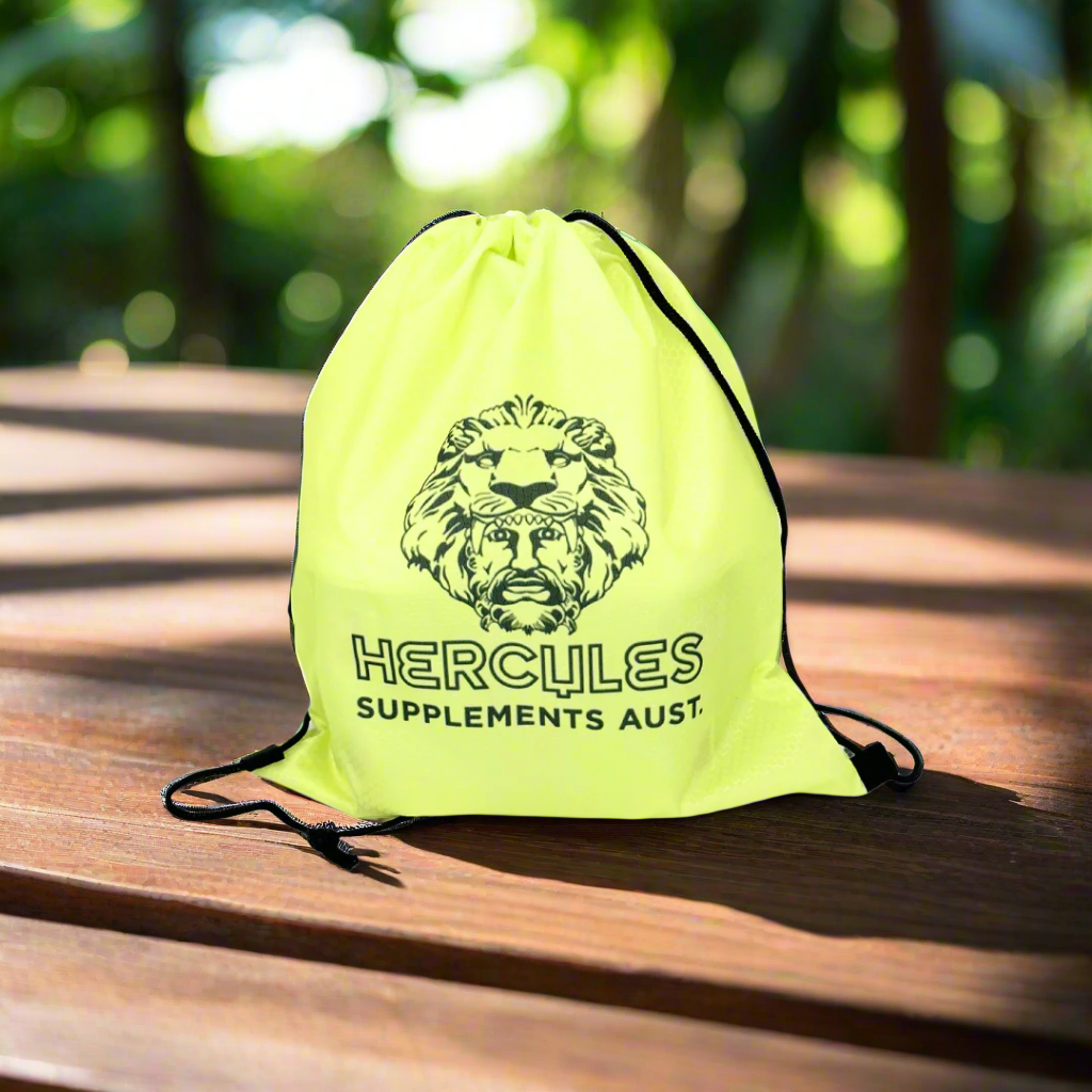 Hercules Signature Drawstring Bag