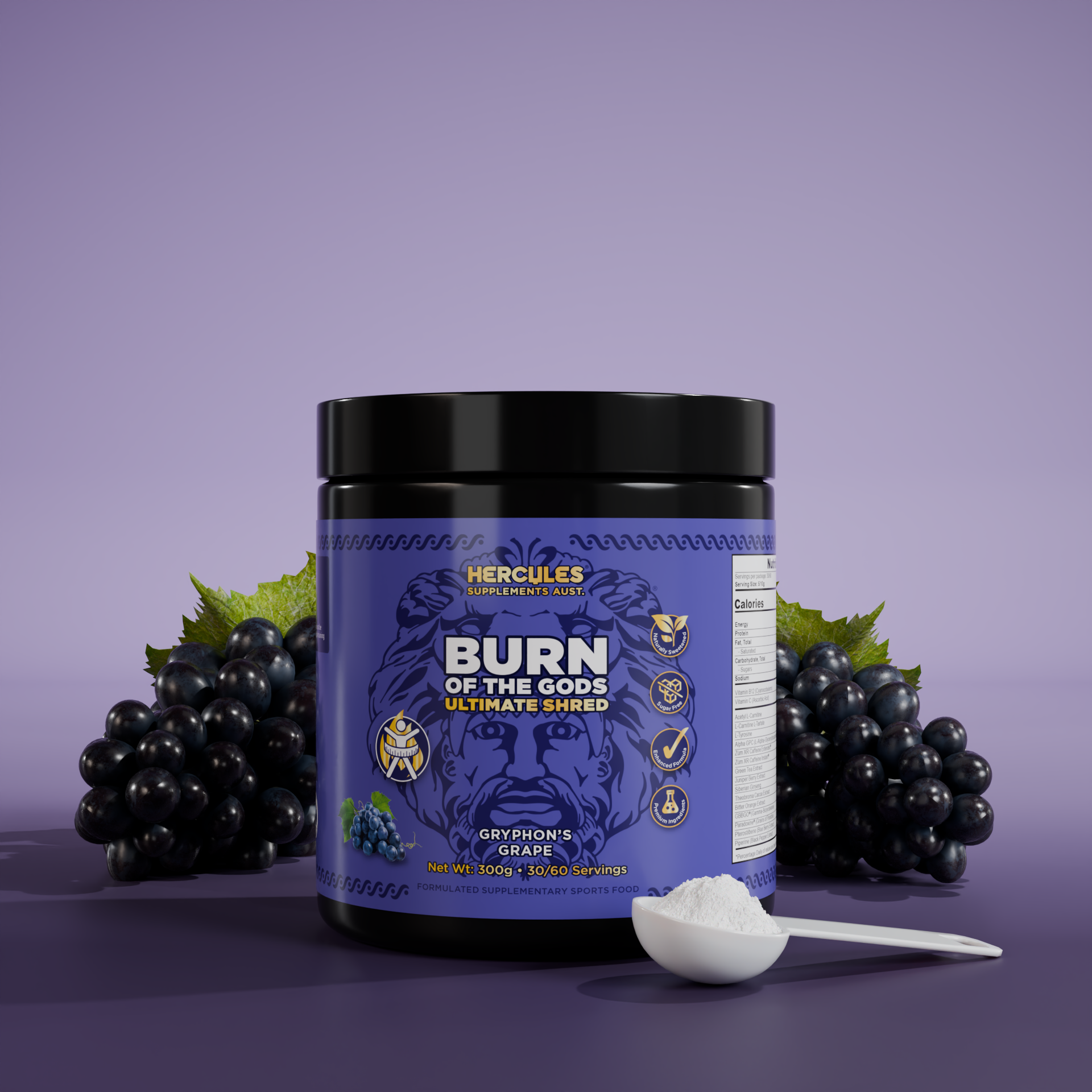 Burn of the Gods - Ultimate Shred Fat Burner