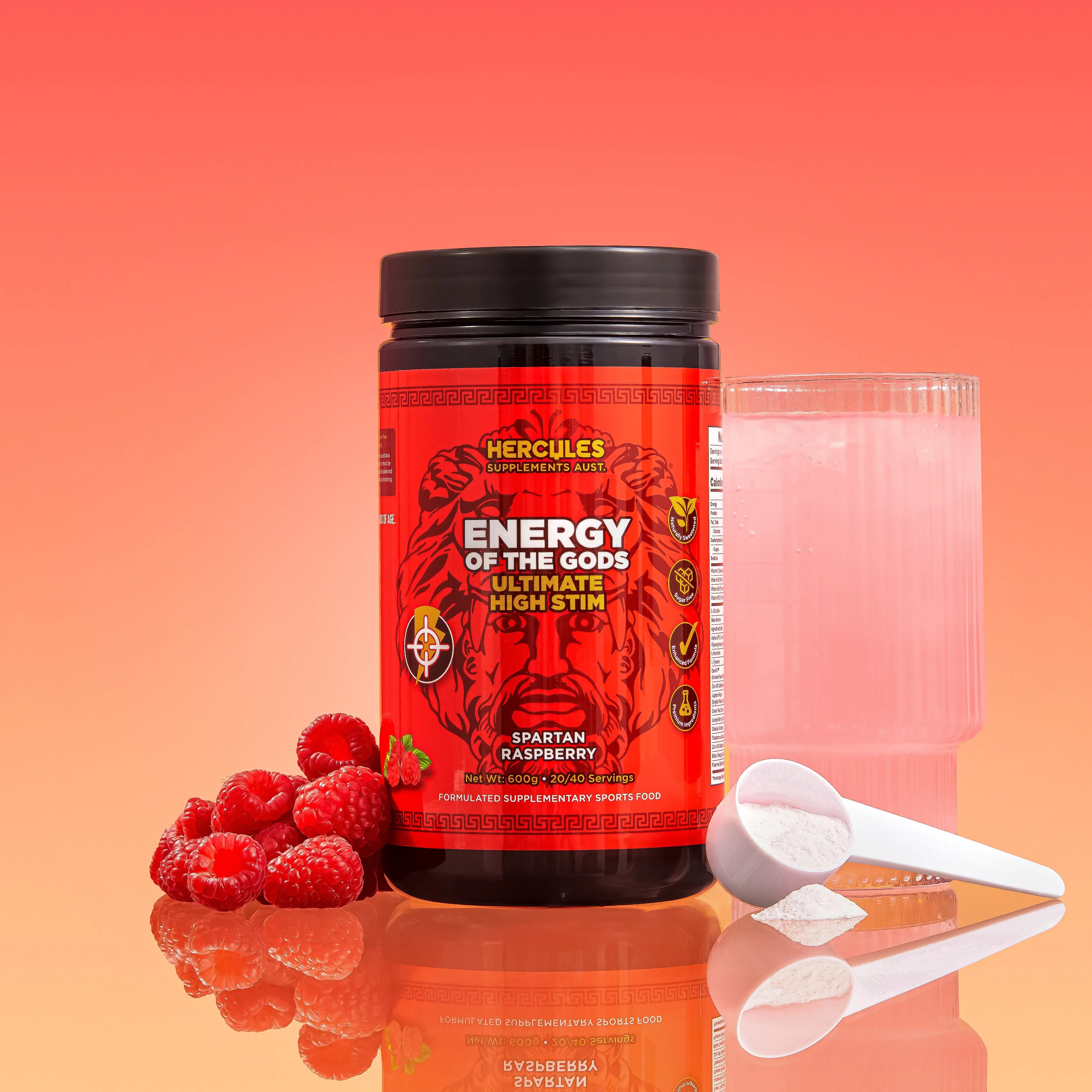 Energy of The Gods - Ultimate High Stim Pre Workout