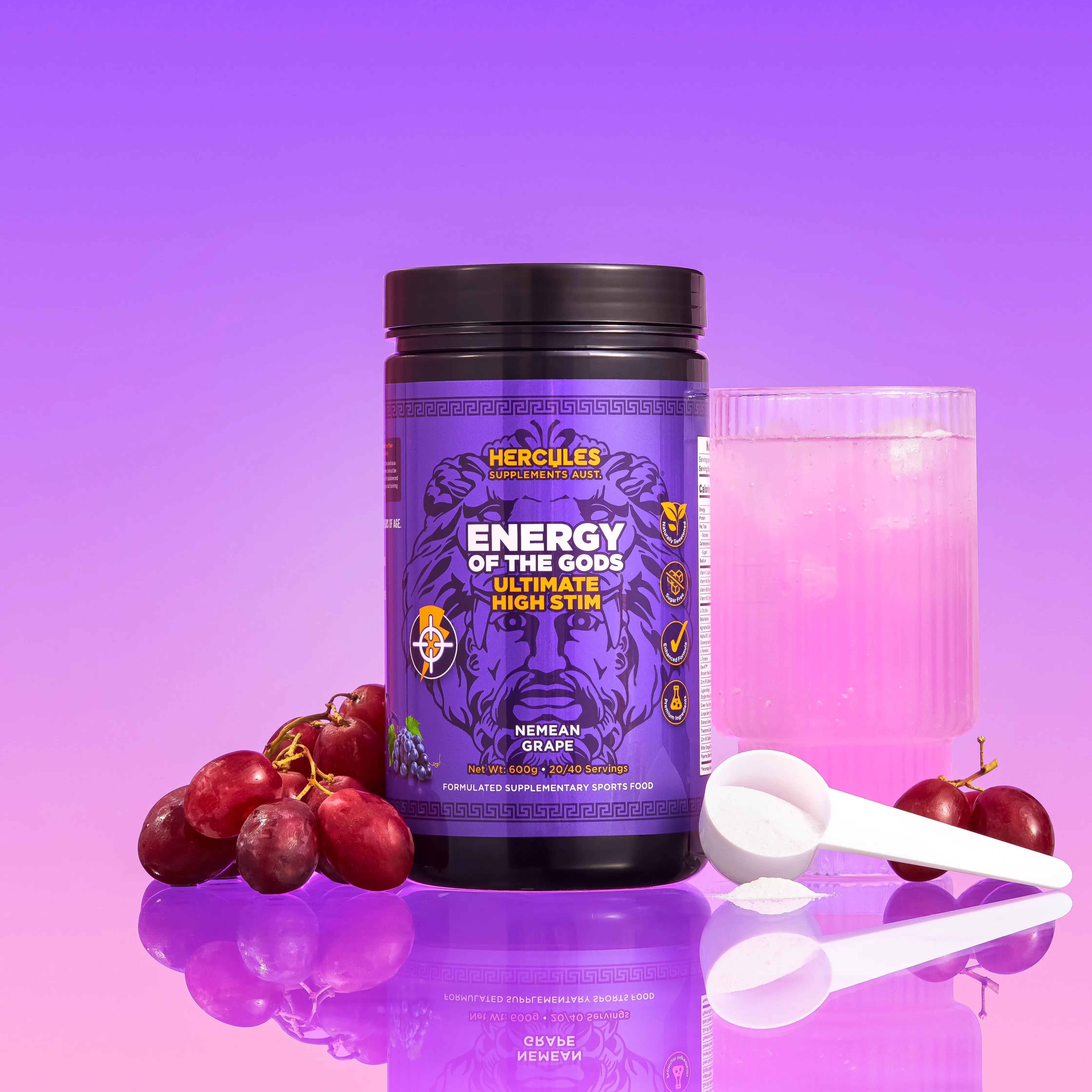 Energy of The Gods - Ultimate High Stim Pre Workout