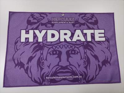 Hercules Signature Sports Microfiber Towel