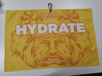 Hercules Signature Sports Microfiber Towel